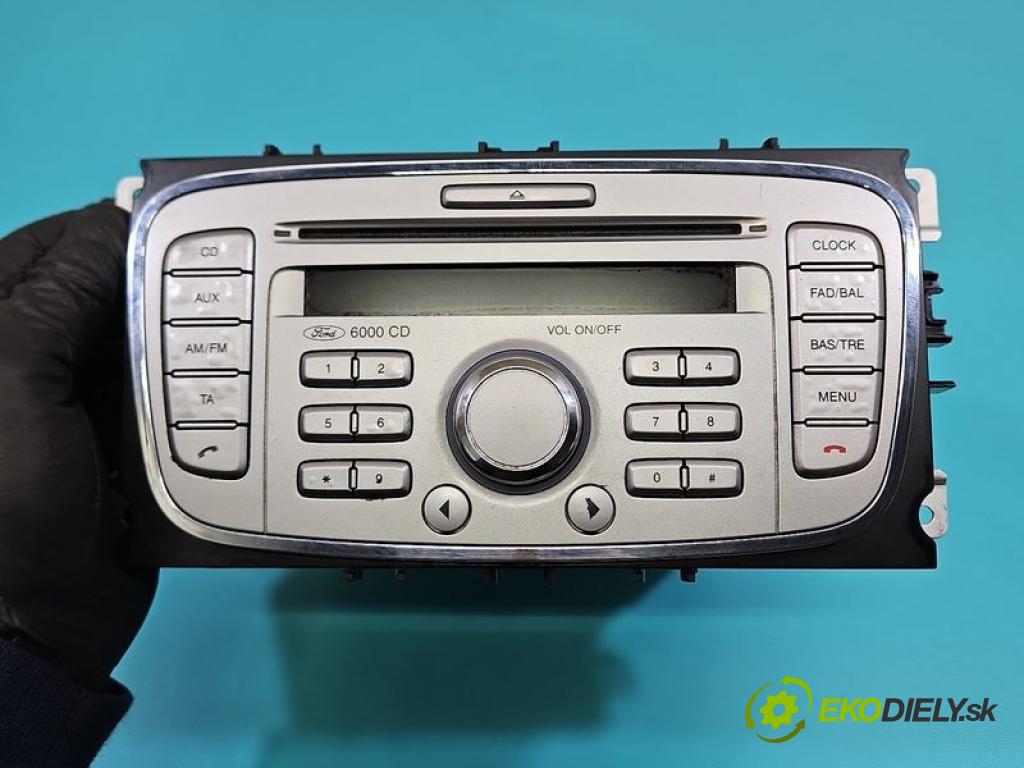 Ford Focus Mk2 2004-2011 2.0 tdci D4204T 136hp manual 100 kW 1997 cm3 5- Radio továrna: 8M5T-18C815-AB