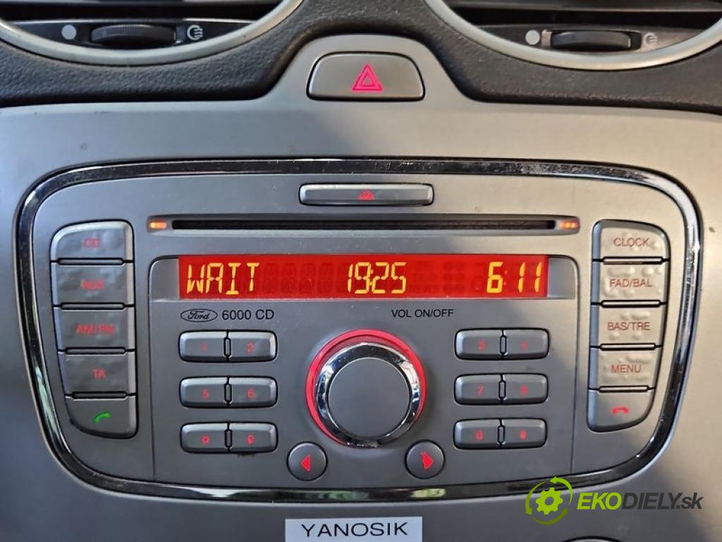 Ford Focus Mk2 2004-2011 2.0 tdci D4204T 136hp manual 100 kW 1997 cm3 5- Radio továrna: 8M5T-18C815-AB