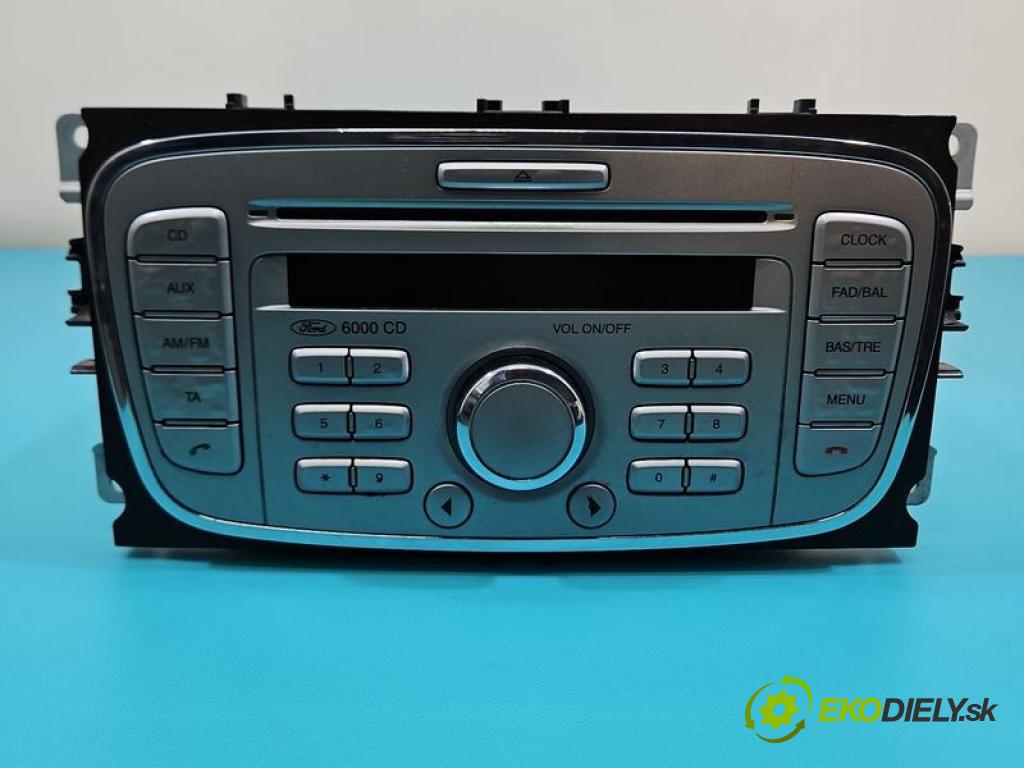 Ford Focus Mk2 2004-2011 2.0 tdci D4204T 136hp manual 100 kW 1997 cm3 5- Radio továrna: 8M5T-18C815-AB