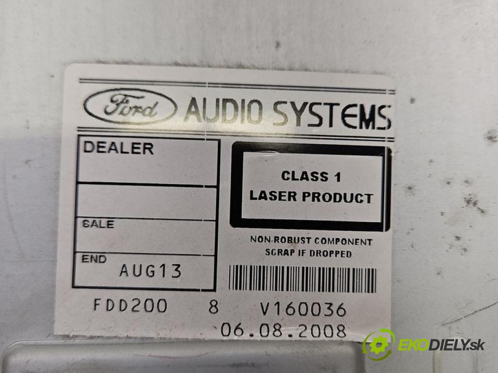 Ford Focus Mk2 2004-2011 2.0 tdci D4204T 136hp manual 100 kW 1997 cm3 5- Radio továrna: 8M5T-18C815-AB