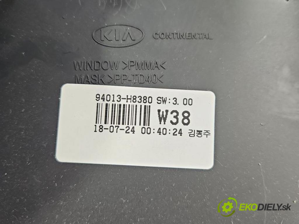 Kia Stonic 2017- 1.4 16V 100 hp manual 73.3 kW 1368 cm3 5- Přístrojová deska 94013-H8380 (Přístrojová deska)