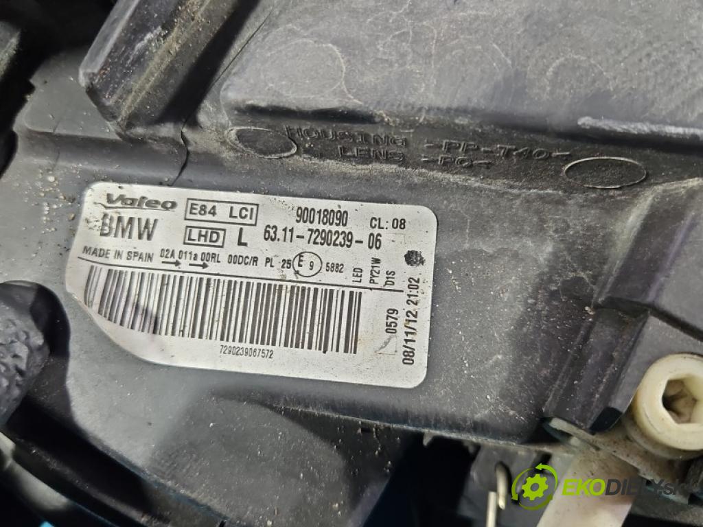 Bmw X1 E84 2009-2015 2.0d 184 hp automatic 135 kW 1995 cm3 5- světlo levý 7290239 (Klika dveří ostatní)