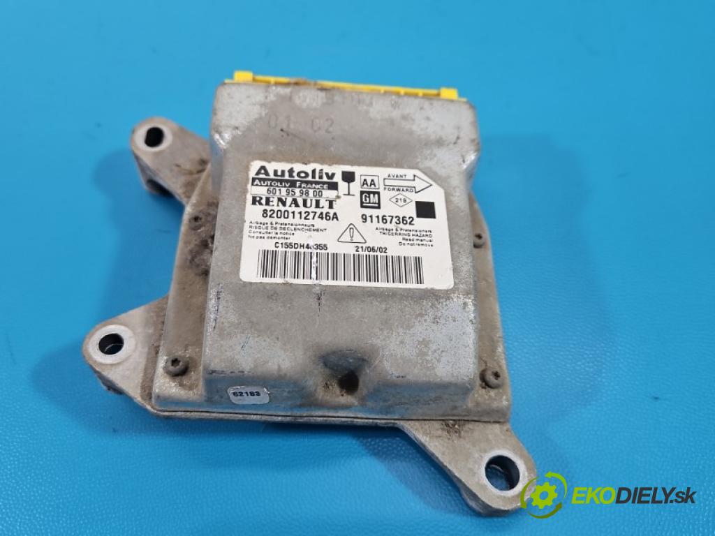 Renault Trafic II 2001-2014 1.9 dci 101 HP manual 74 kW 1870 cm3 5- airbag vzduchové soubor: 8200112746A