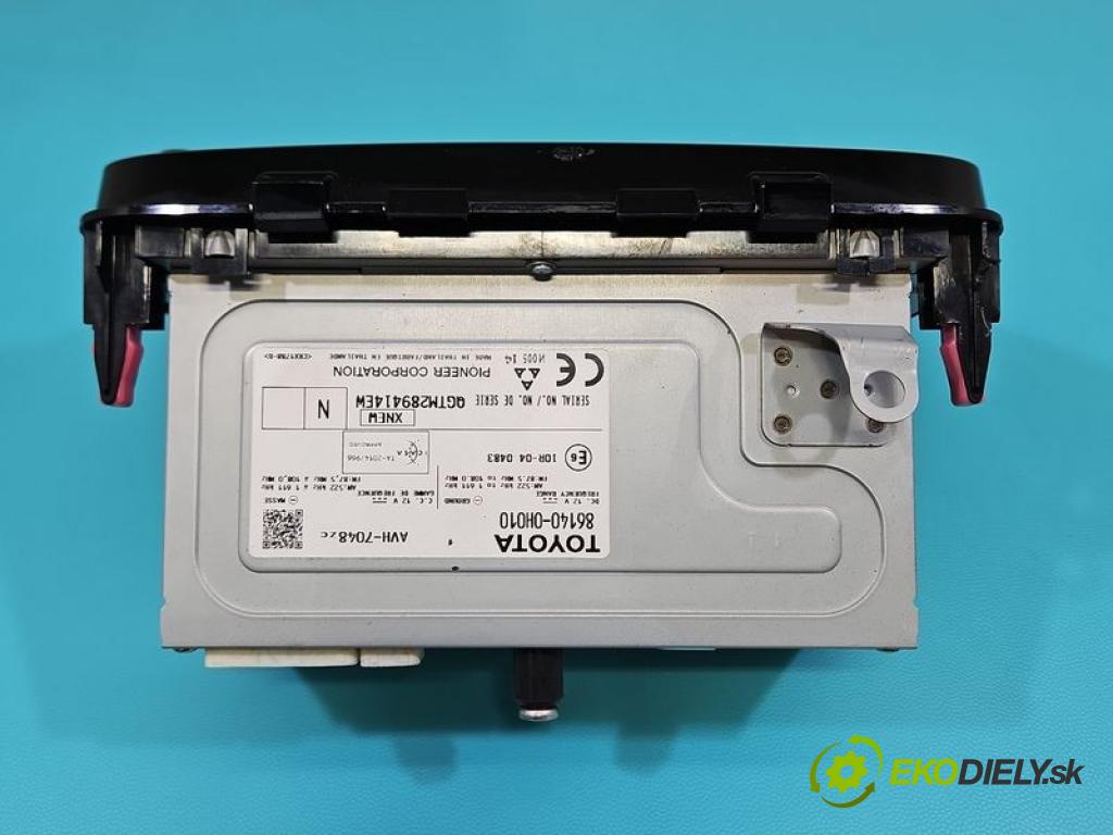 Toyota Aygo II 2014-2022 1.0 vvti 69KM manual 51 kW 998 cm3 5- Radio originál 86140-0H010