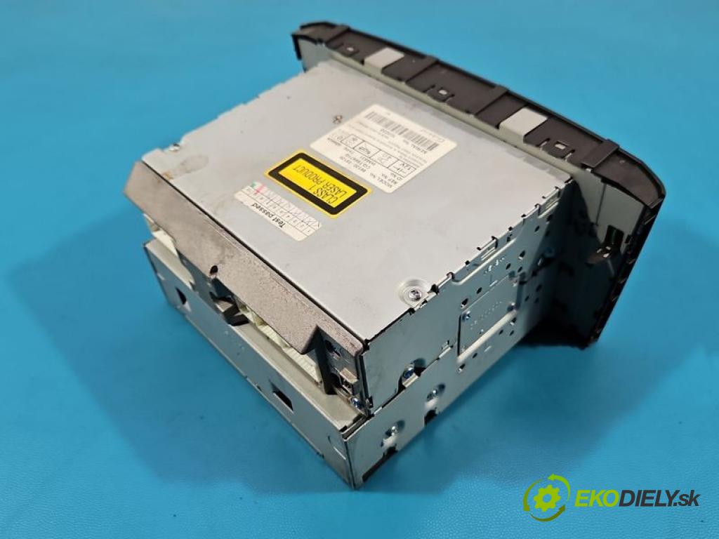 Toyota Avensis II T25 2003-2008 1.8 vvti 129 HP manual 95 kW 1794 cm3 4- Radio originál 86120-05120