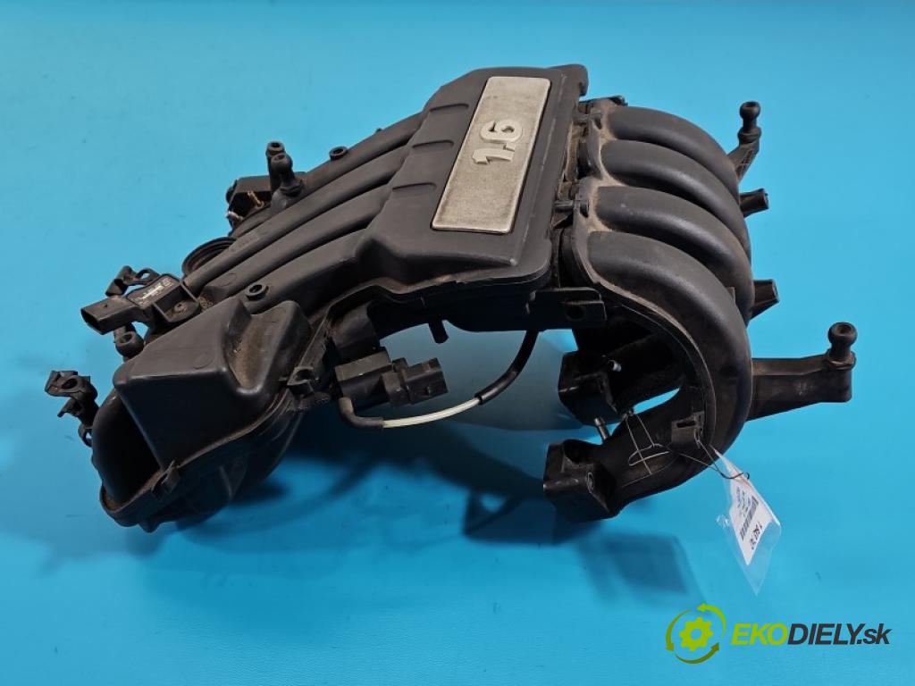 Seat Leon II 2005-2012 1.6 SR 102 HP manual 75 kW 1595 cm3 5- zvod nasávací 06A133203DL (Sacie potrubie)