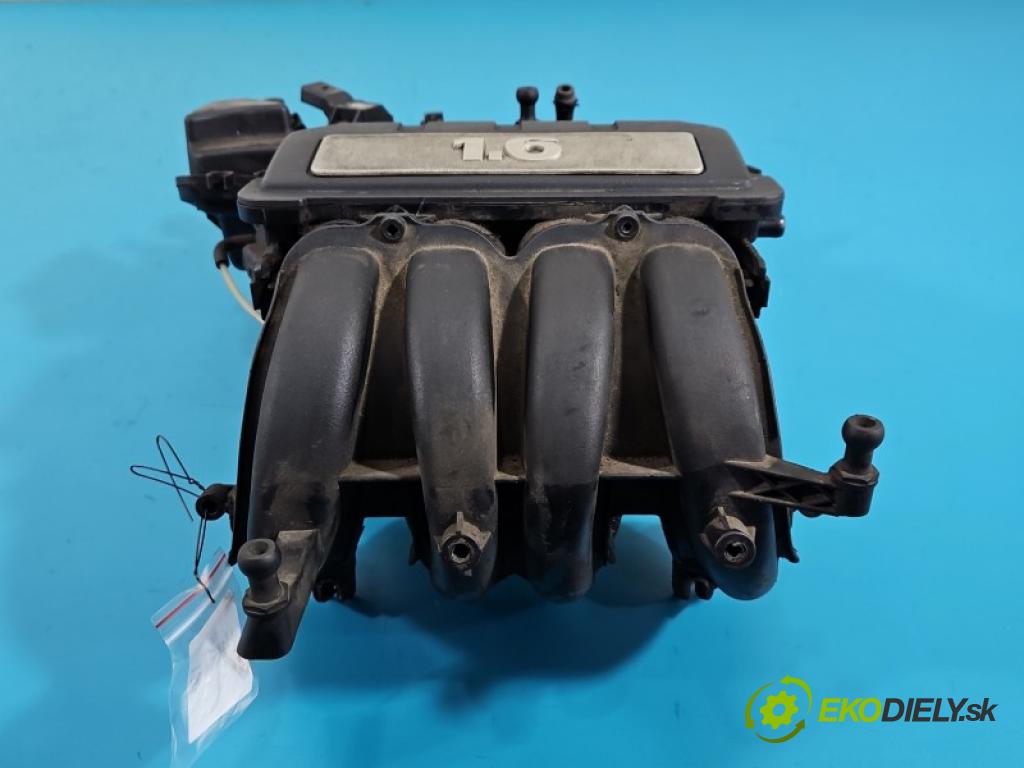 Seat Leon II 2005-2012 1.6 SR 102 HP manual 75 kW 1595 cm3 5- zvod nasávací 06A133203DL (Sacie potrubie)