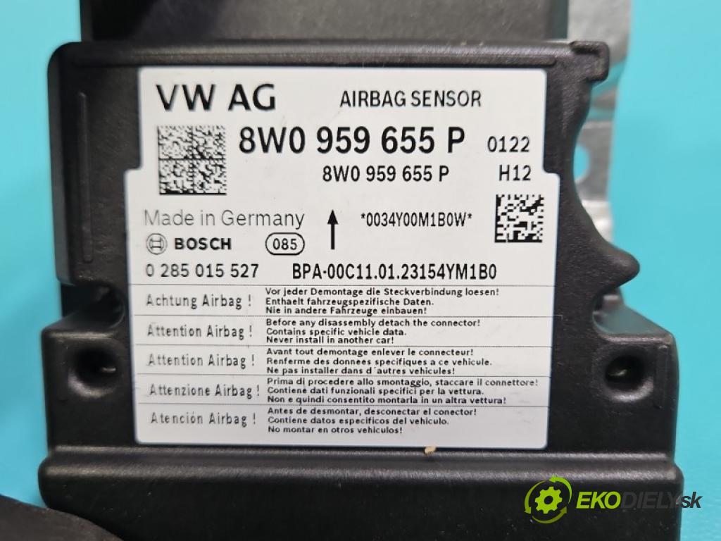 Audi A4 B9 2015-2024 2.0 tdi 204 hp automatic 150 kW 1968 cm3 5- řídící jednotka polštáře: 8W0959655P