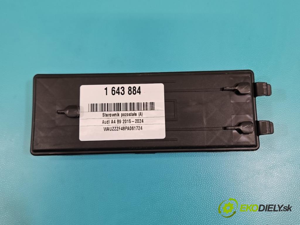 Audi A4 B9 2015-2024 2.0 tdi 204 HP automatic 150 kW 1968 cm3 5- riadiaca jednotka ostatné 4M8959107A