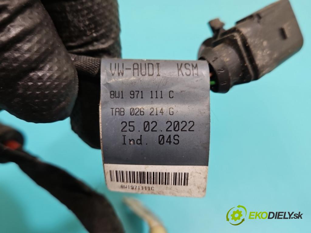 Audi A4 B9 2015-2024 2.0 tdi 204 HP automatic 150 kW 1968 cm3 5- Zväzok: riadeni manažérske: 8W1971111C