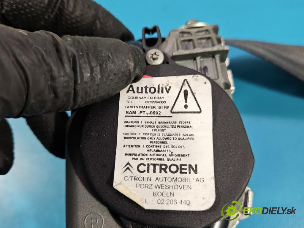 Citroen DS5 2011-2015 1.6 THP 156 hp automatic 115 kW 1598 cm3 5- stěna bezpečnost přední pravý 98028120XX