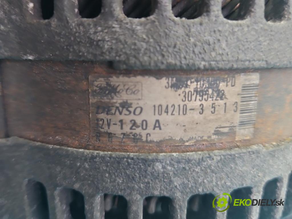 Ford Focus Mk2 2004-2011 2.0 tdci D4204T 136hp manual 100 kW 1997 cm3 5- Alternator 104210-3513 (Alternátor)