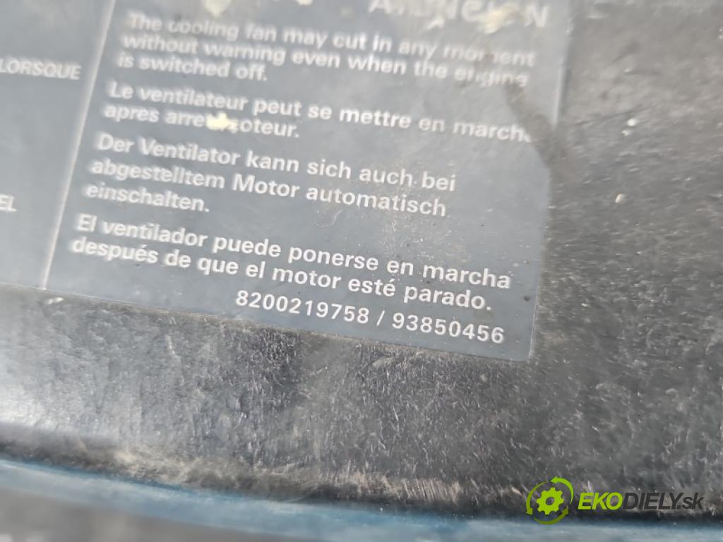 Renault Trafic II 2001-2014 1.9 dci 101 HP manual 74 kW 1870 cm3 5- pas predný  (Výstuha predná)