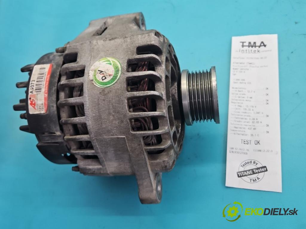 Opel Astra III 2004-2014 1.9 cdti 120 hp manual 88 kW 1910 cm3 5- Alternator  (Alternátor)