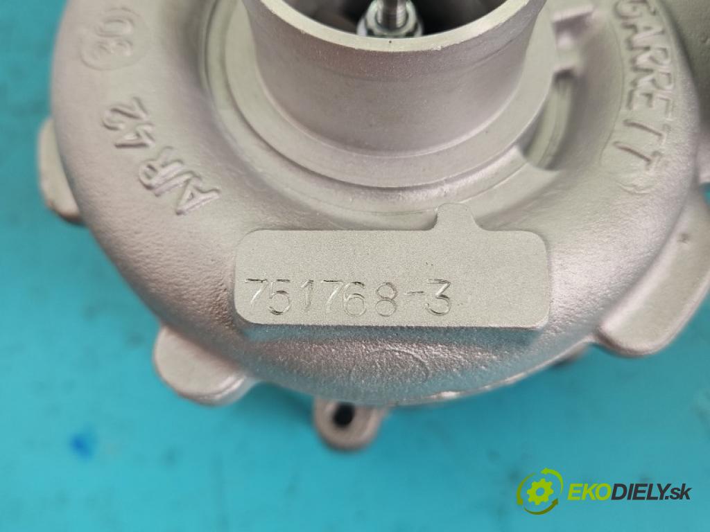 Renault Trafic II 2001-2014 1.9 dci 109 HP manual 80 kW 1870 cm3 5- turbodúchadlo, turbo repasovaná 751768-3