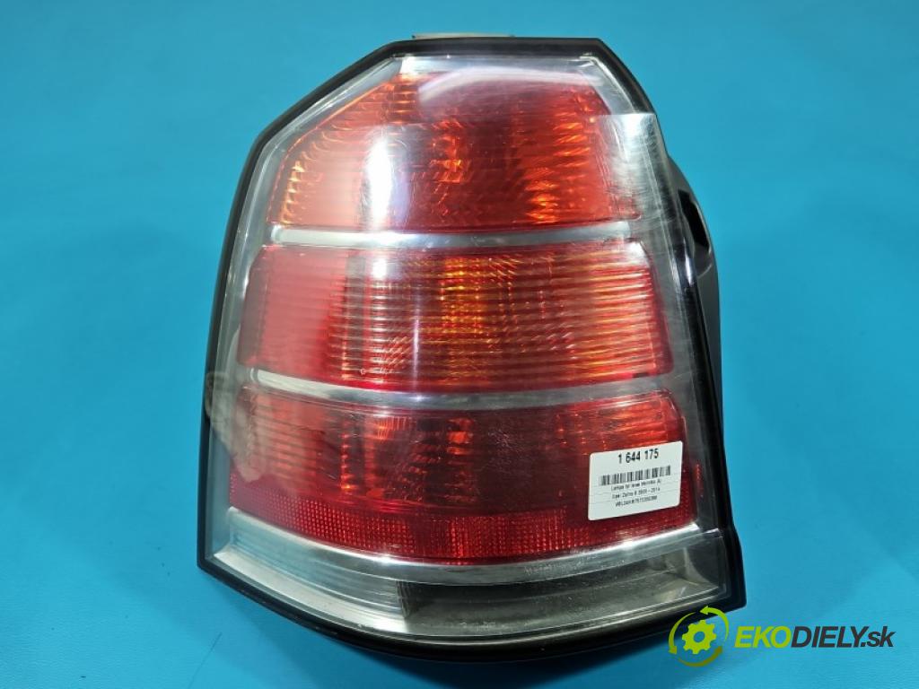 Opel Zafira B 2005-2014 2.2 16V 150 HP automatic 110 kW 2198 cm3 5- svetlo / reflektor zadné ľavé blatník 13252447