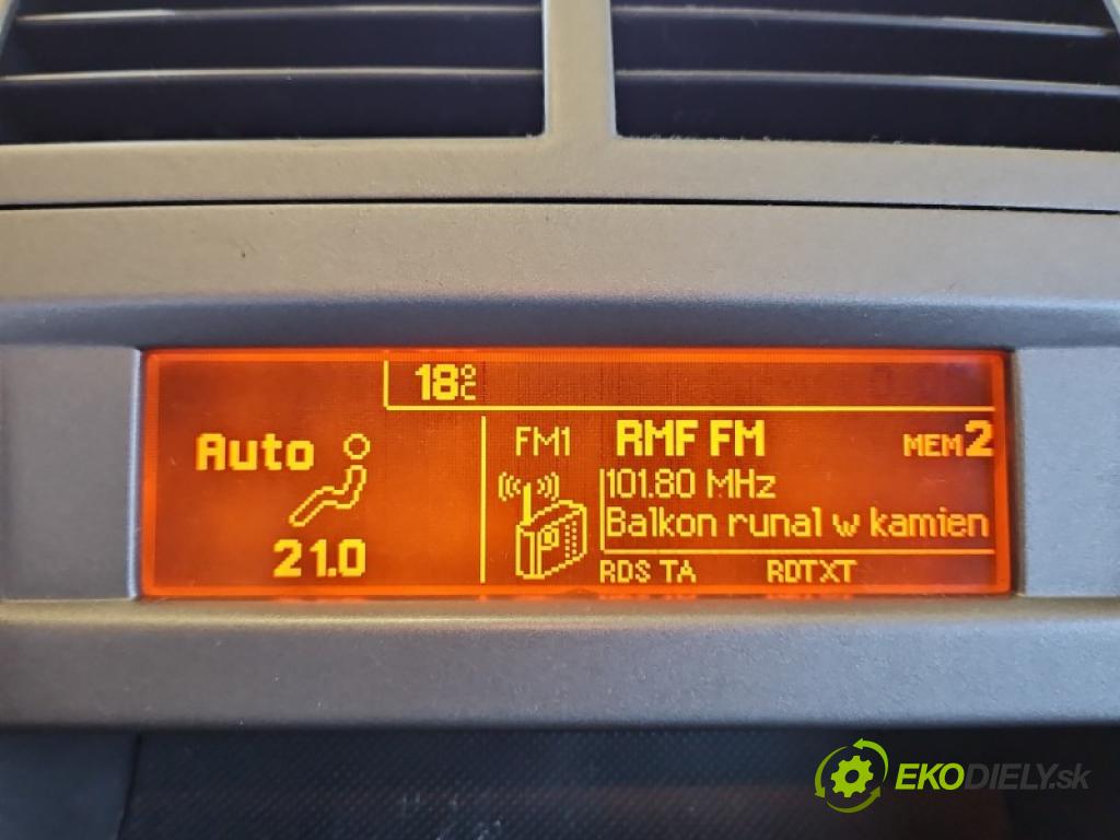 Peugeot 407 1.6 hdi 109 hp manual 80 kW 1560 cm3 4- displej 9657882780 (Přístrojová deska)