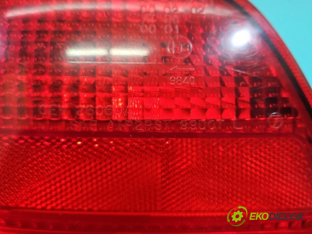 Subaru Impreza II GD 2000-2007 2.0 boxer 125 HP manual 92 kW 1994 cm3 5- svetlo / reflektor zadné ľavé blatník
