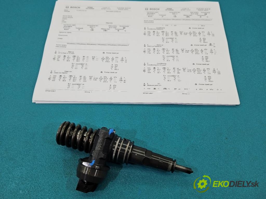 Vw Touran I 2003-2015 1.9 tdi 105 HP manual 77 kW 1896 cm3 5- vstrekovacie čerpadlo 0414720215 (Vstrekovač paliva)