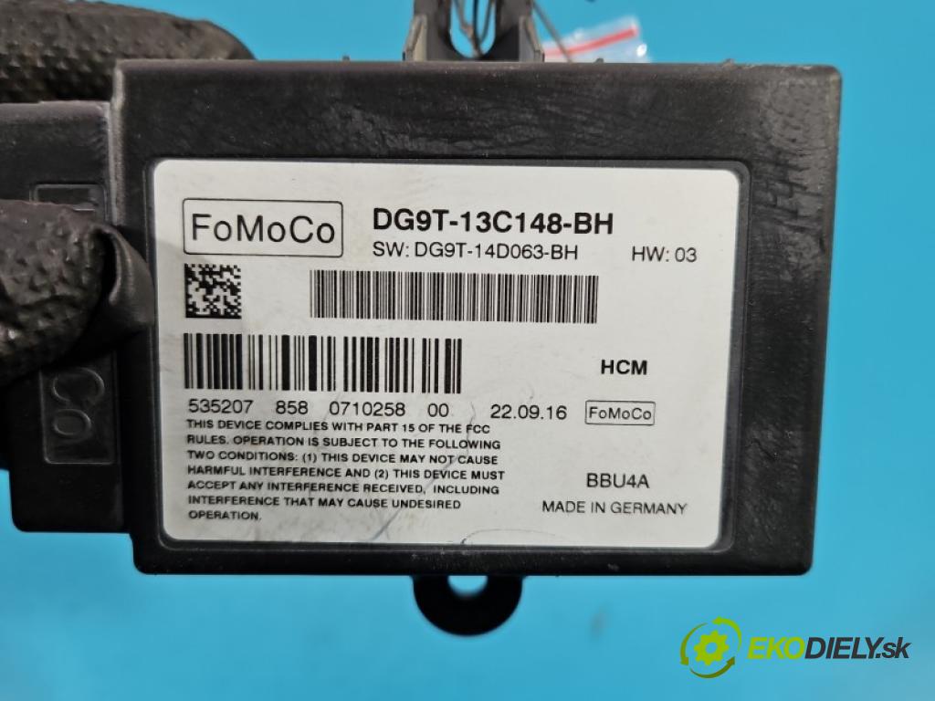 Ford Mondeo Mk5 2014-2022 2.0 tdci 150 HP automatic 110 kW 1997 cm3 5- riadiaca jednotka ostatné DG9T-13C148-BH