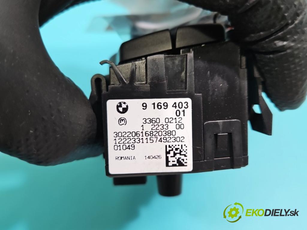 Bmw X1 E84 2009-2015 2.0d 184hp automatic 135 kW 1995 cm3 5- prepínač světla: na doska: 9169403