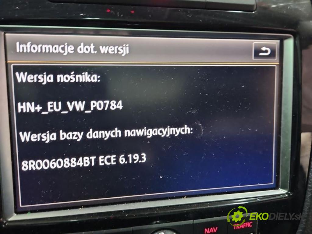 Vw Touareg II 2010-2018 3.0 tdi 245KM automatic 180 kW 2967 cm3 5- Radio továrna: 7P6919603X