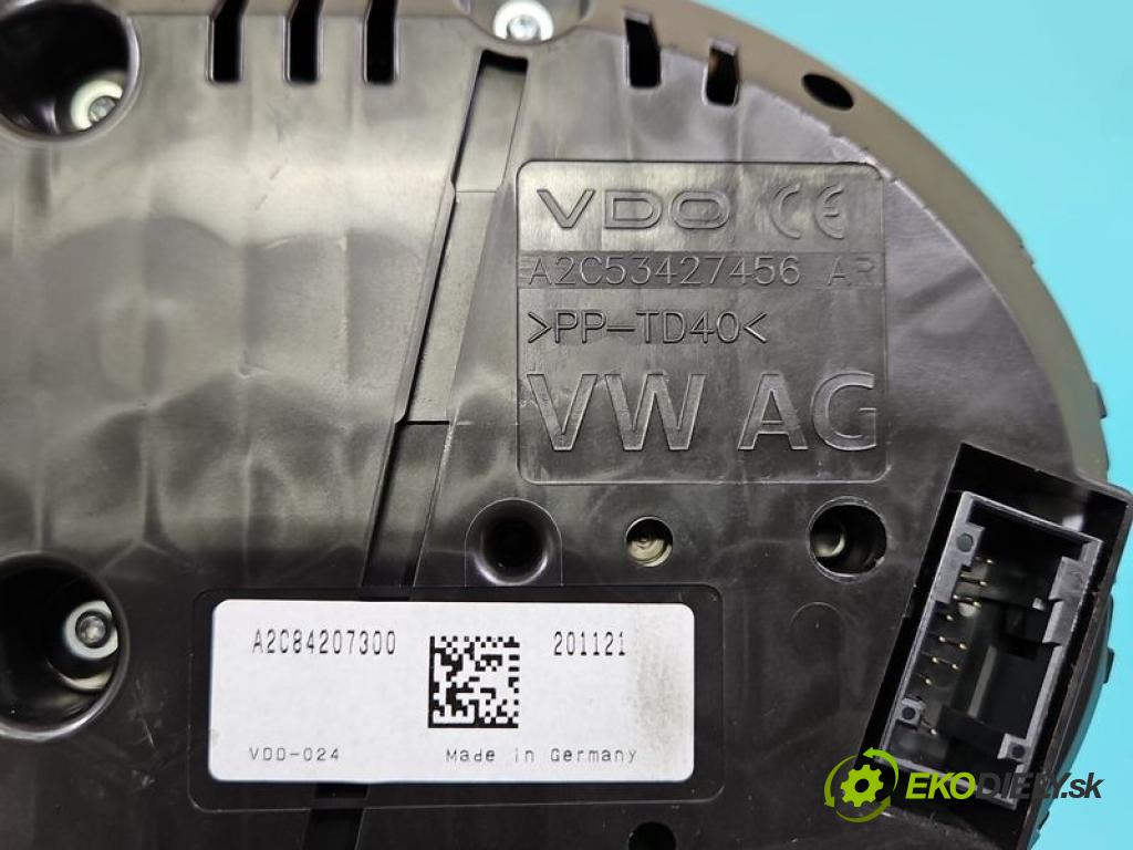 Audi A3 8V 2013-2020 1.4 TFSI 122 hp automatic 90 kW 1395 cm3 5- Přístrojová deska 8V0920860E (Přístrojová deska)