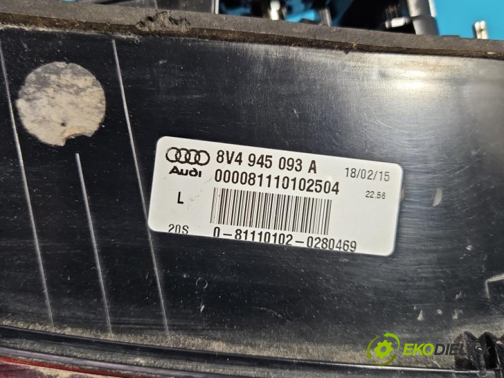 Audi A3 8V 2013-2020 1.4 TFSI 122 HP automatic 90 kW 1395 cm3 5- svetlo / reflektor zadné ľavé kufrové dvere 8V4945093A