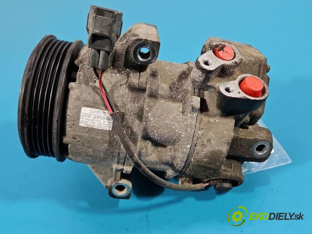 Mitsubishi Colt Z30 VI 2004-2012 1.3 16V 95 hp manual 70 kW 1332 cm3 3- Kompresor: klíma 447220-9684 (Kompresor klimatizace)