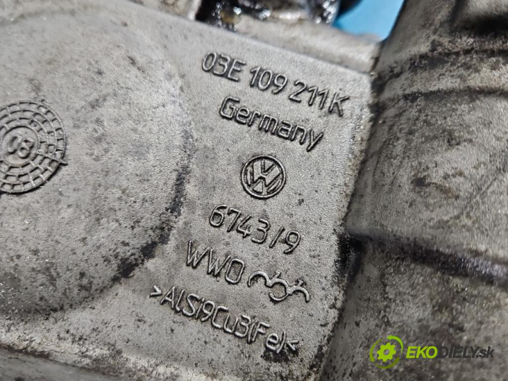 Vw Polo IV 9N 2001-2009 1.2 12V 69KM manual 51 kW 1198 cm3 5- obal načasovanie 03E109211K (Kryt motora)