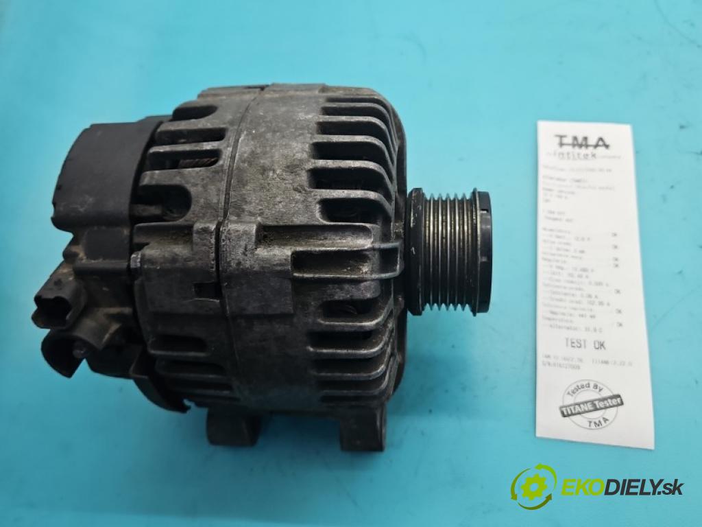 Peugeot 407 1.6 hdi 109 HP manual 80 kW 1560 cm3 4- Alternator 9646321780 (Alternátor)