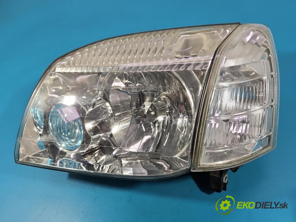 Nissan X-trail I T30 2001-2007 2.2 dci 136 HP manual 100 kW 2184 cm3 5- Reflektor: ľavý  (Kľučka dverí ostatné)
