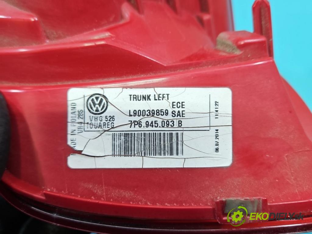 Vw Touareg II 2010-2018 3.0 tdi 245KM automatic 180 kW 2967 cm3 5- svetlo / reflektor zadné ľavé kufrové dvere 7P6945093B