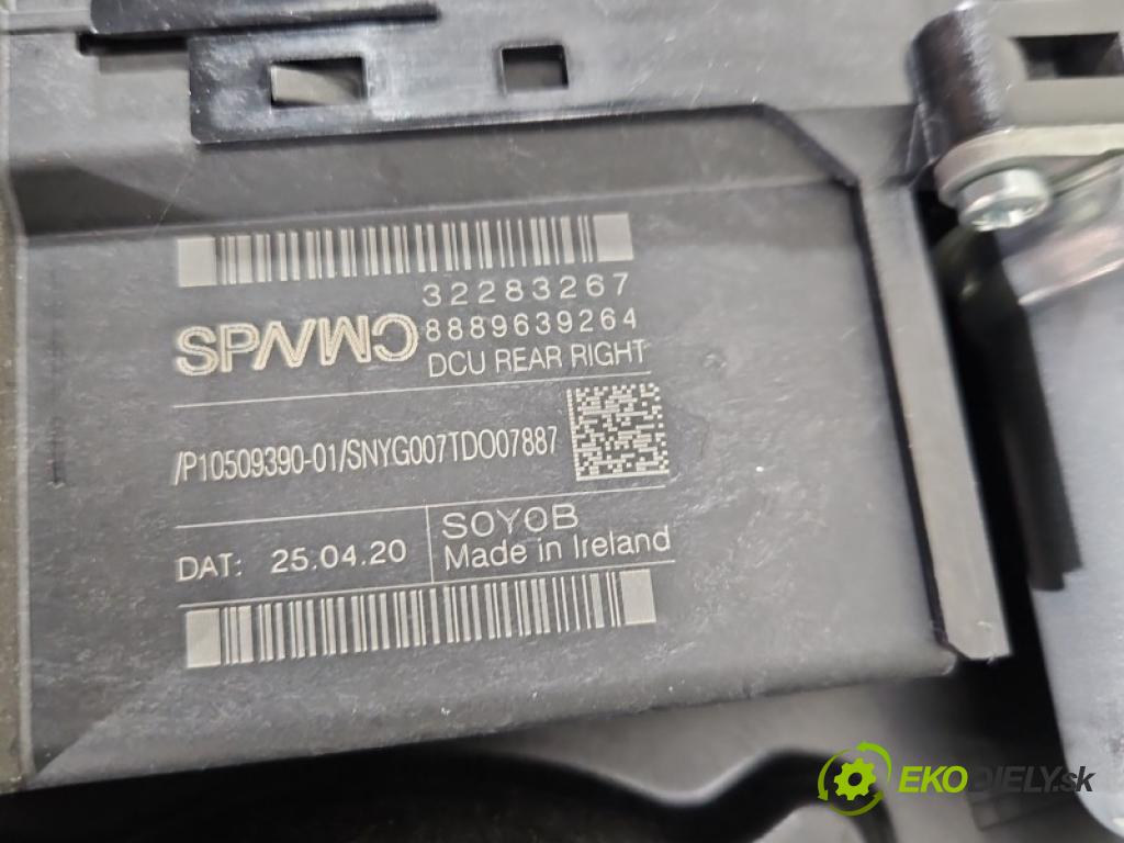 Volvo XC60 II 2017- 2.0 T5 250 HP automatic 184 kW 1969 cm3 5- mechanizmus okna zadné pravý 32283267