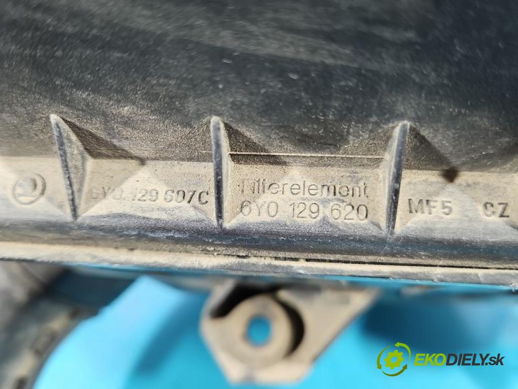 Skoda Fabia I 1999-2007 1.4 mpi 68 hp manual 50 kW 1397 cm3 4- obal filtra vzduchu 6Y0129607C (Kryt vzduchového filtru)