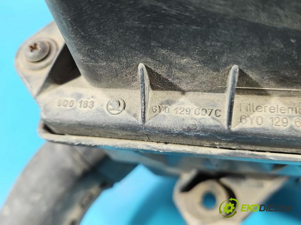 Skoda Fabia I 1999-2007 1.4 mpi 68 hp manual 50 kW 1397 cm3 4- obal filtra vzduchu 6Y0129607C (Kryt vzduchového filtru)
