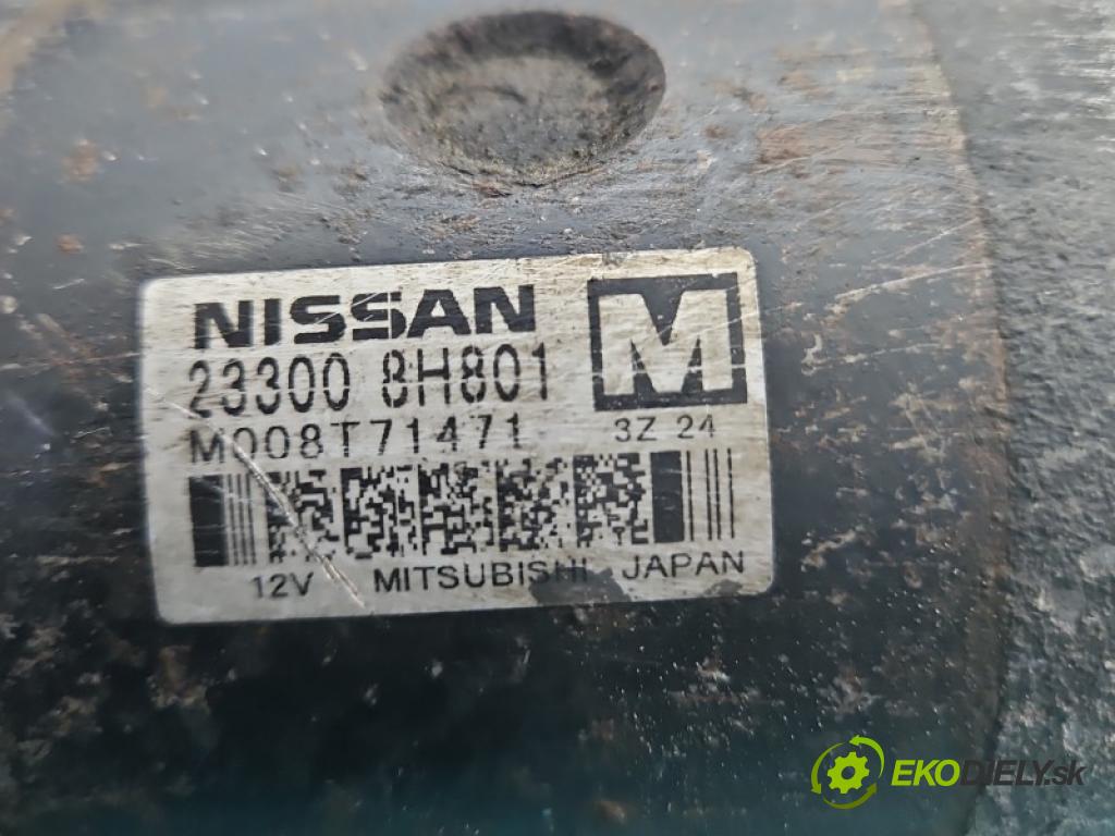 Nissan X-trail I T30 2001-2007 2.2 dci 136 HP manual 100 kW 2184 cm3 5- štartér 233008H801 (Štartér)