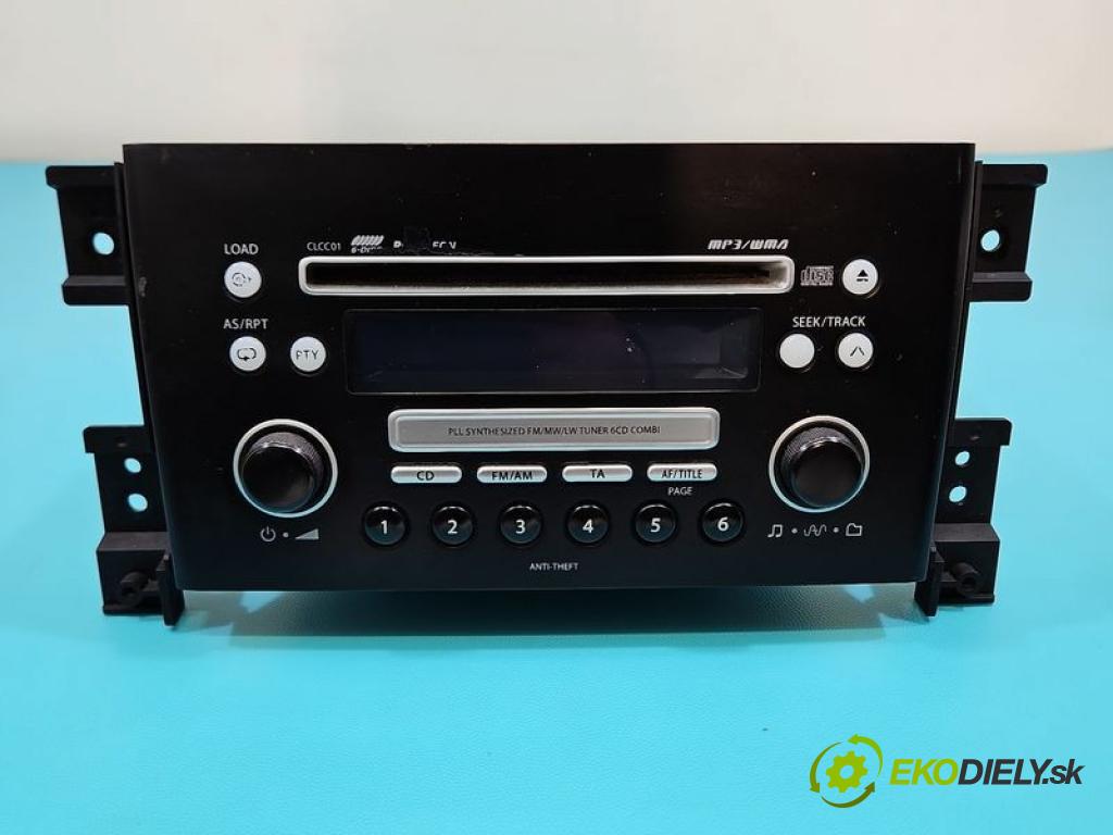 Suzuki Grand Vitara II 2005-2014 2.0 16V J20A 140 hp manual 103 kW 1995 cm3 5- Radio továrna: 39101-65JS0