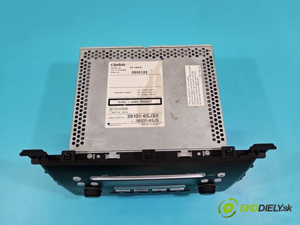Suzuki Grand Vitara II 2005-2014 2.0 16V J20A 140 hp manual 103 kW 1995 cm3 5- Radio továrna: 39101-65JS0