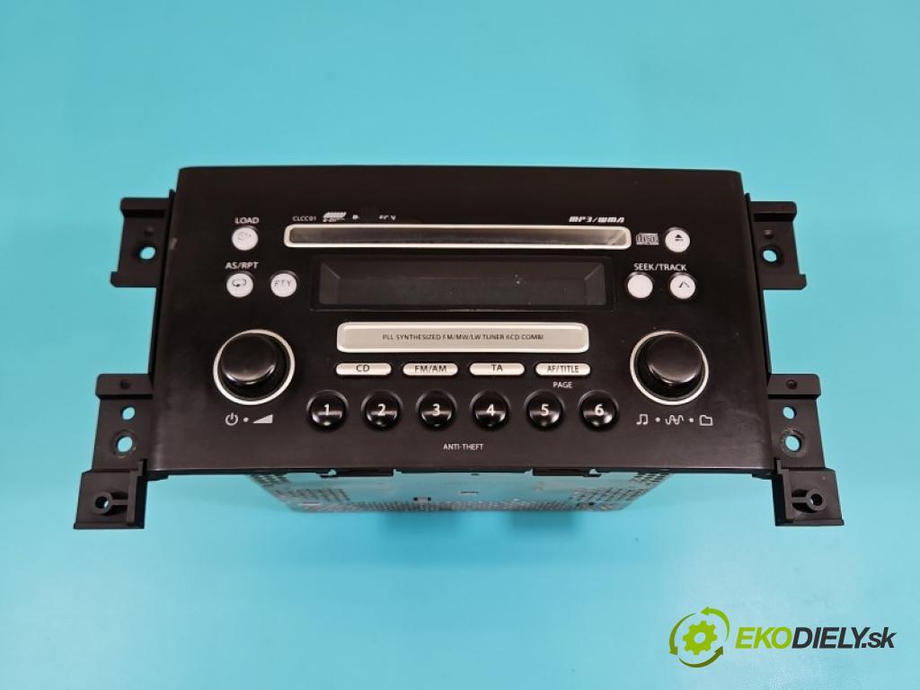 Suzuki Grand Vitara II 2005-2014 2.0 16V J20A 140 hp manual 103 kW 1995 cm3 5- Radio továrna: 39101-65JS0