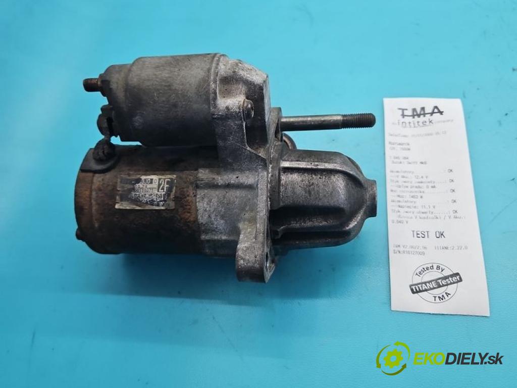 Suzuki Swift Mk6 2005-2010 1.5 16V 102 HP manual 75 kW 1490 cm3 3- štartér M000T36071 (Štartér)