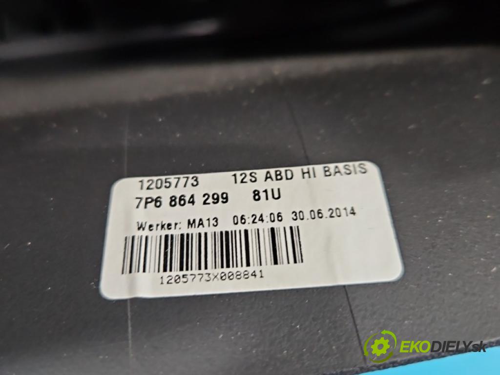 Vw Touareg II 2010-2018 3.0 tdi 245KM automatic 180 kW 2967 cm3 5- operadlo 7P6864299 (Lakťová opierka)