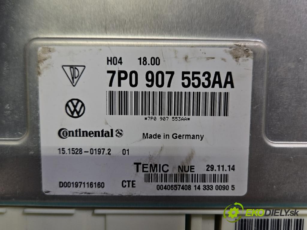 Vw Touareg II 2010-2018 3.0 tdi 245KM automatic 180 kW 2967 cm3 5- riadiaca jednotka ostatné 7P0907553AA