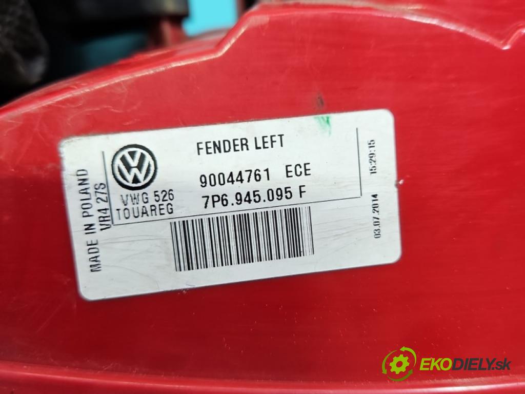 Vw Touareg II 2010-2018 3.0 tdi 245KM automatic 180 kW 2967 cm3 5- světlo zadní levé blatník: 7P6945095F