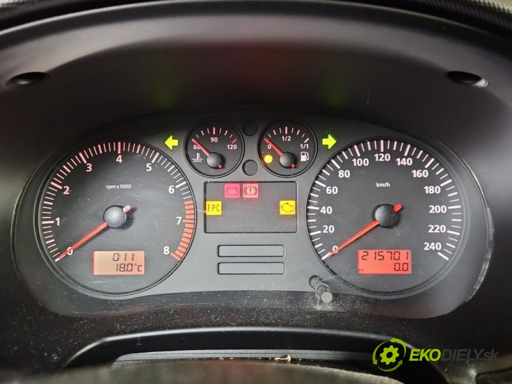 Seat Leon I 1999-2005 1.6 16V 105 HP manual 77 kW 1598 cm3 5- prístrojovka/ budíky 1M0920802A (Prístrojová doska)