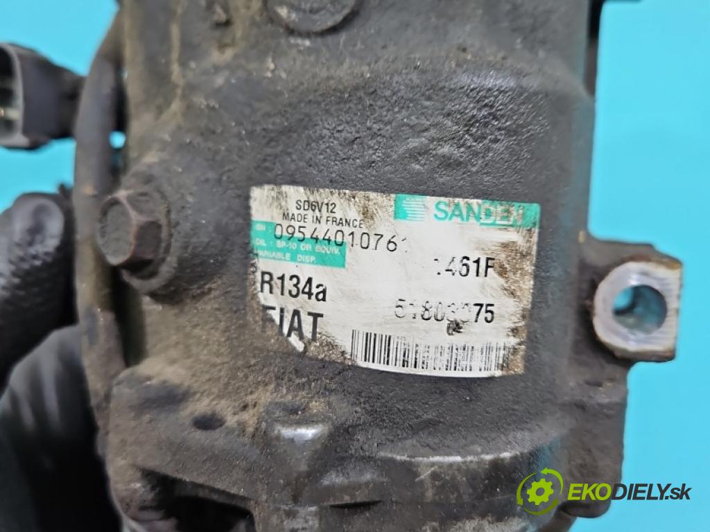 Fiat Punto Grande 1.3 jtd 90 hp manual 66 kW 1248 cm3 5- Kompresor: klíma 51803375 (Kompresor klimatizace)