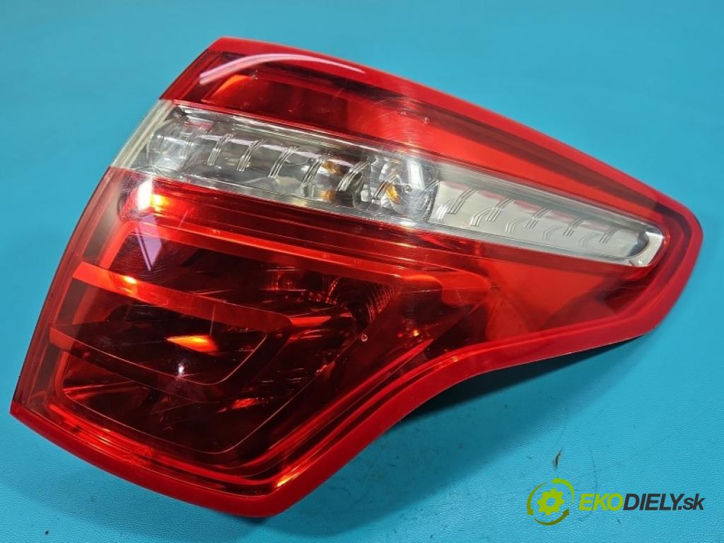 Citroen C4 Picasso I 2006-2013 1.6 16V 120 HP manual 88 kW 1598 cm3 5- svetlo / reflektor zadné pravé blatník 9653547480