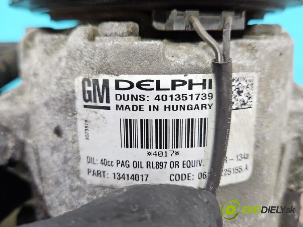 Chevrolet Cruze 1.7 VCDI 131 hp manual 96 kW 1686 cm3 5- Kompresor: klíma 401351739 (Kompresor klimatizace)