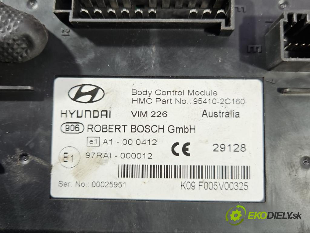Hyundai Coupe II 2001-2008 1.6 16V 105 hp manual 77 kW 1599 cm3 3- řídící jednotka 95410-2C160