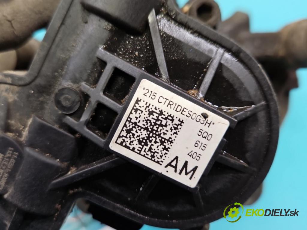 Audi A3 8V 2013-2020 1.4 TFSI 122 HP automatic 90 kW 1395 cm3 5- brzdič zadné ľavý 5Q0615405AM (Kľučka dverí ostatné)
